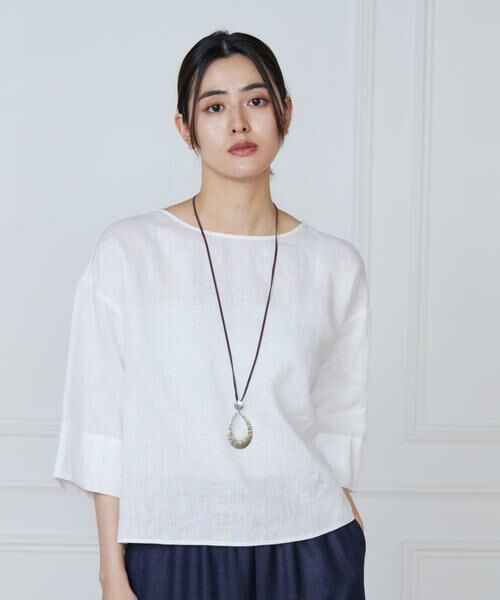 7-IDconcept / セブンアイディーコンセプト ネックレス・ペンダント・チョーカー | レザーストラップ ドロップモチーフネックレス | 詳細6