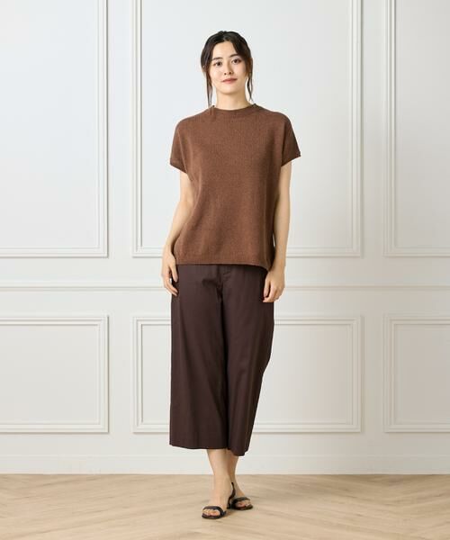 7-IDconcept / セブンアイディーコンセプト ショート・ハーフ・半端丈パンツ | ワイドクロップトパンツ | 詳細18