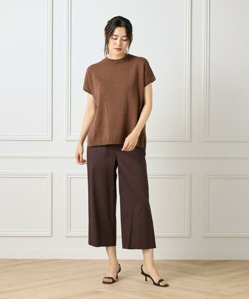 7-IDconcept / セブンアイディーコンセプト ショート・ハーフ・半端丈パンツ | ワイドクロップトパンツ | 詳細19