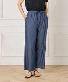 7-IDconcept / セブンアイディーコンセプト その他パンツ | 《大きいサイズ》デニム調イージーパンツ
