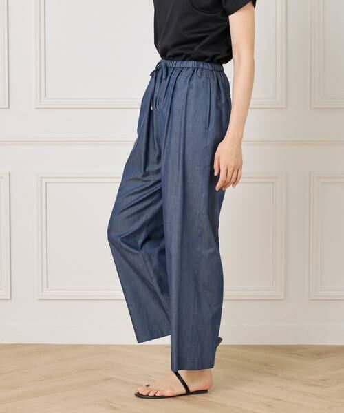 7-IDconcept / セブンアイディーコンセプト その他パンツ | 《大きいサイズ》デニム調イージーパンツ | 詳細10