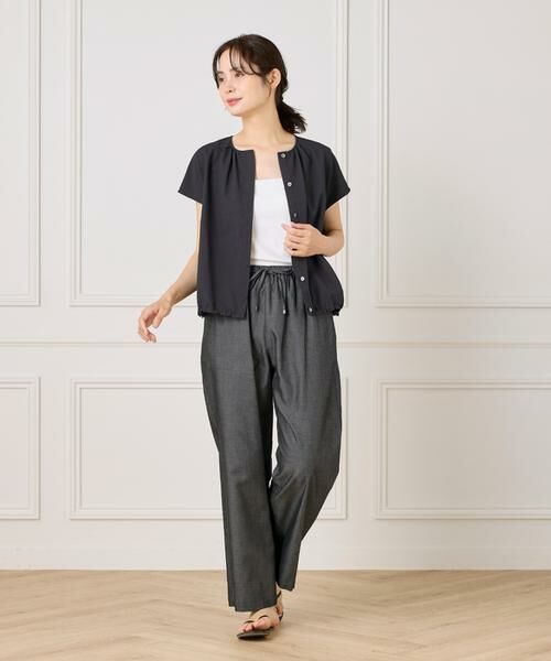 7-IDconcept / セブンアイディーコンセプト その他パンツ | 《大きいサイズ》デニム調イージーパンツ | 詳細7