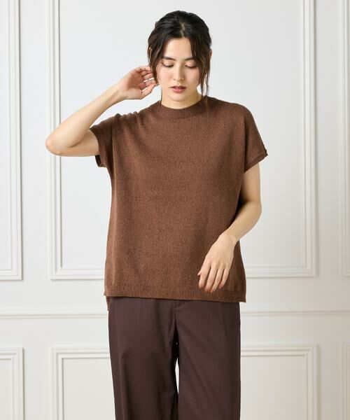 7-IDconcept / セブンアイディーコンセプト ニット・セーター | ブークレミックスニット | 詳細12