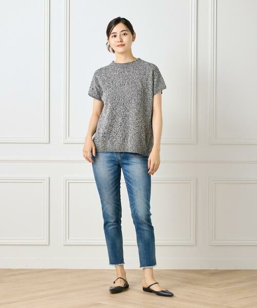 7-IDconcept / セブンアイディーコンセプト ニット・セーター | ブークレミックスニット | 詳細2