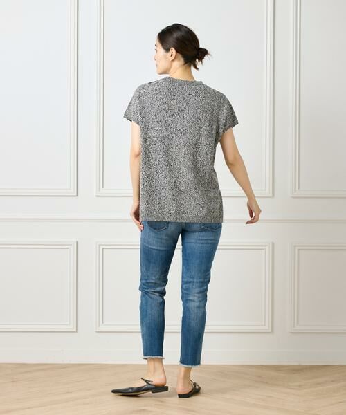 7-IDconcept / セブンアイディーコンセプト ニット・セーター | ブークレミックスニット | 詳細20