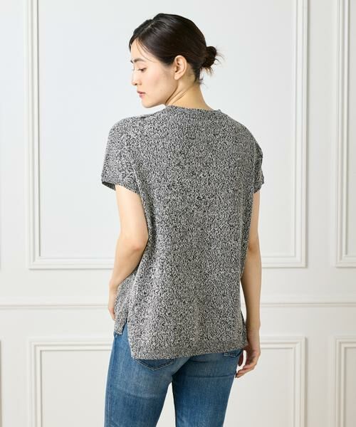 7-IDconcept / セブンアイディーコンセプト ニット・セーター | 《大きいサイズ》ブークレミックスニット | 詳細14