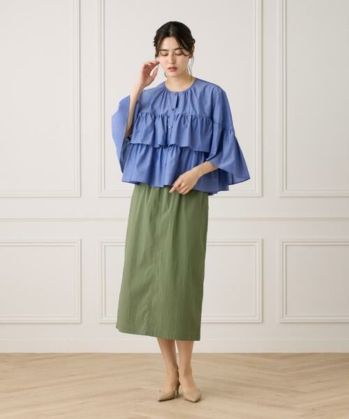 7-IDconcept / セブンアイディーコンセプト シャツ・ブラウス | 《WEB限定カラー》ティアードフリルブラウス | 詳細11