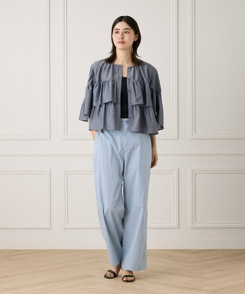 7-IDconcept / セブンアイディーコンセプト シャツ・ブラウス | 《大きいサイズ》《WEB限定カラー》ティアードフリルブラウス | 詳細12