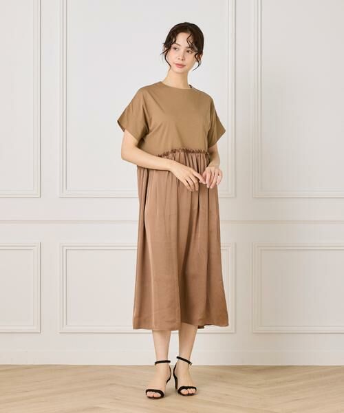 7-IDconcept / セブンアイディーコンセプト ミニ丈・ひざ丈ワンピース | コンビネーションワンピース | 詳細2