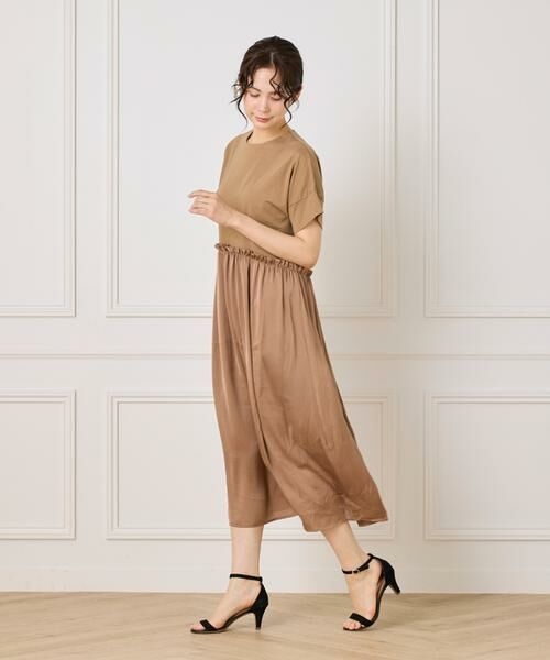 7-IDconcept / セブンアイディーコンセプト ミニ丈・ひざ丈ワンピース | コンビネーションワンピース | 詳細4