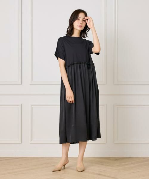 7-IDconcept / セブンアイディーコンセプト ミニ丈・ひざ丈ワンピース | コンビネーションワンピース | 詳細6
