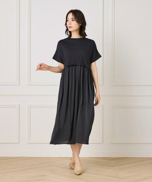 7-IDconcept / セブンアイディーコンセプト ミニ丈・ひざ丈ワンピース | コンビネーションワンピース | 詳細7