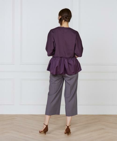 7-IDconcept / セブンアイディーコンセプト ショート・ハーフ・半端丈パンツ | ワイドクロップトパンツ | 詳細10