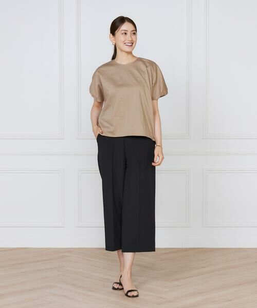7-IDconcept / セブンアイディーコンセプト ショート・ハーフ・半端丈パンツ | ワイドクロップトパンツ | 詳細2