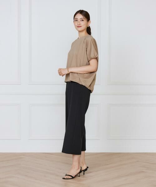 7-IDconcept / セブンアイディーコンセプト ショート・ハーフ・半端丈パンツ | ワイドクロップトパンツ | 詳細3