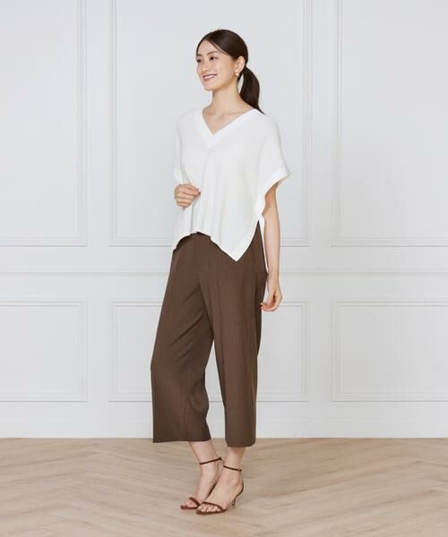 7-IDconcept / セブンアイディーコンセプト ショート・ハーフ・半端丈パンツ | ワイドクロップトパンツ | 詳細6