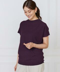 7-IDconcept / セブンアイディーコンセプト ニット・セーター | ホールガーメントフレンチスリーブプルオーバー