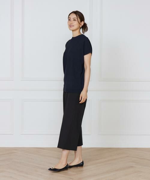 7-IDconcept / セブンアイディーコンセプト ニット・セーター | ホールガーメントフレンチスリーブプルオーバー | 詳細11