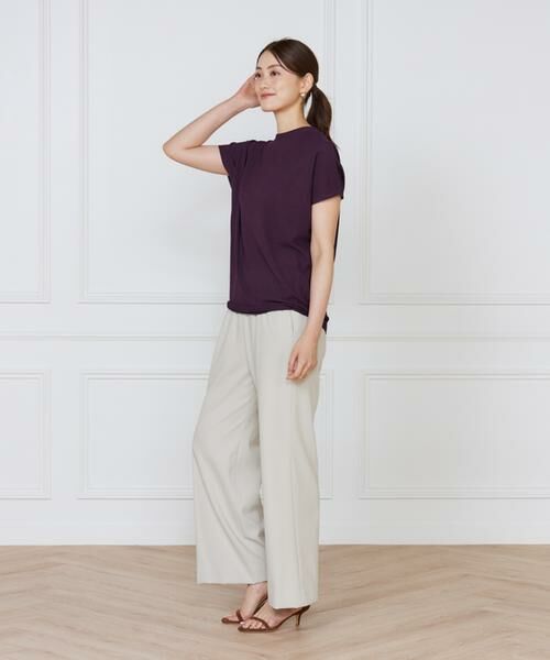 7-IDconcept / セブンアイディーコンセプト ニット・セーター | ホールガーメントフレンチスリーブプルオーバー | 詳細13