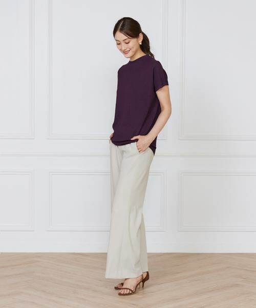 7-IDconcept / セブンアイディーコンセプト ニット・セーター | ホールガーメントフレンチスリーブプルオーバー | 詳細14