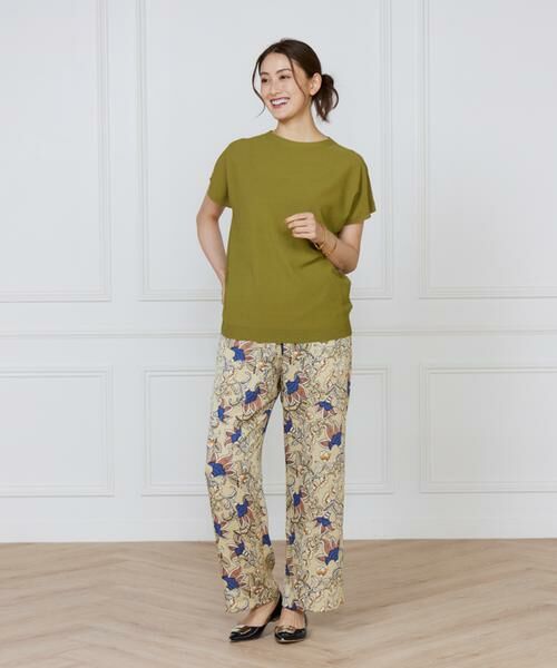 7-IDconcept / セブンアイディーコンセプト ニット・セーター | ホールガーメントフレンチスリーブプルオーバー | 詳細2