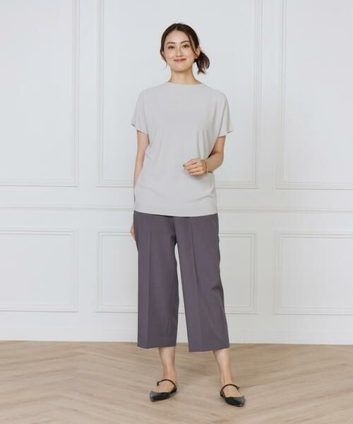 7-IDconcept / セブンアイディーコンセプト ニット・セーター | ホールガーメントフレンチスリーブプルオーバー | 詳細6