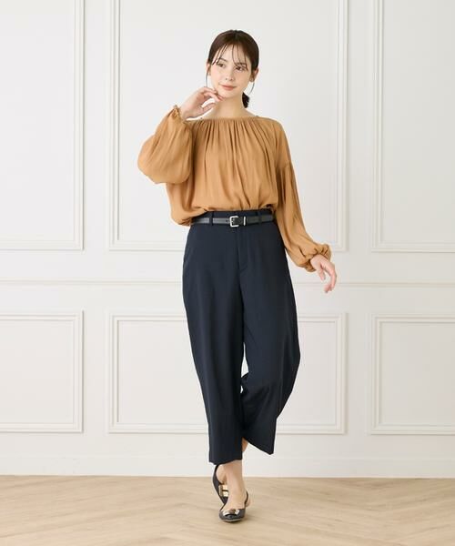 7-IDconcept / セブンアイディーコンセプト ショート・ハーフ・半端丈パンツ | ワイドクロップトパンツ | 詳細2