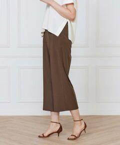 7-IDconcept / セブンアイディーコンセプト ショート・ハーフ・半端丈パンツ | 《大きいサイズ》ワイドクロップトパンツ