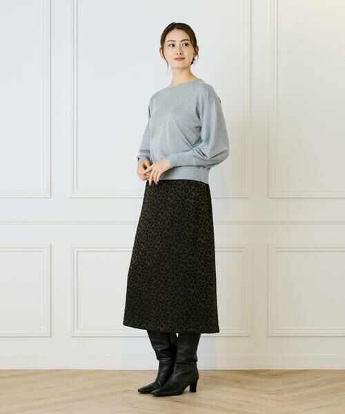 7-IDconcept / セブンアイディーコンセプト ニット・セーター | ラメパフスリーブニットプルオーバー | 詳細11