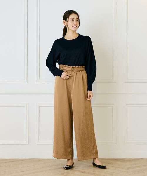 7-IDconcept / セブンアイディーコンセプト ニット・セーター | ラメパフスリーブニットプルオーバー | 詳細6