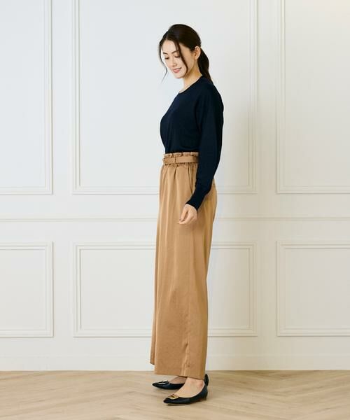 7-IDconcept / セブンアイディーコンセプト ニット・セーター | 《大きいサイズ》ラメパフスリーブニットプルオーバー | 詳細9