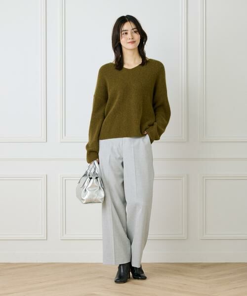 7-IDconcept / セブンアイディーコンセプト その他パンツ | センタープレスワイドパンツ | 詳細7