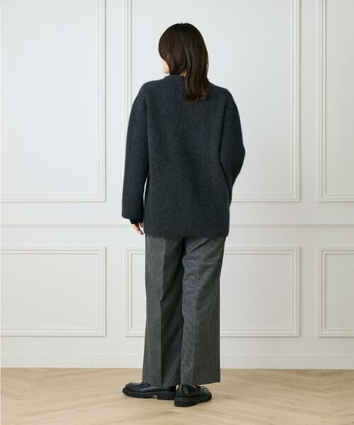 7-IDconcept / セブンアイディーコンセプト その他パンツ | 《大きいサイズ》センタープレスワイドパンツ | 詳細5