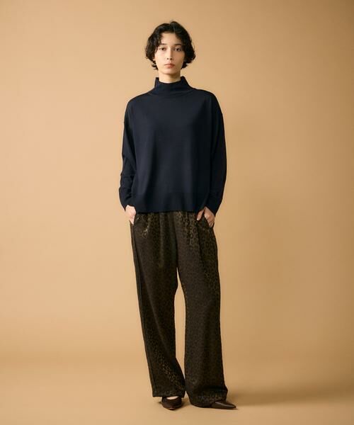 7-IDconcept / セブンアイディーコンセプト ニット・セーター | ハイネックボリュームプルオーバー | 詳細2