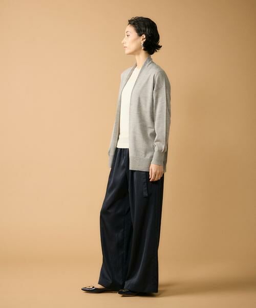 7-IDconcept / セブンアイディーコンセプト カーディガン・ボレロ | 着流しロングカーディガン | 詳細11
