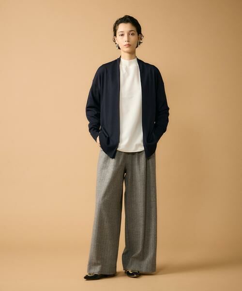 7-IDconcept / セブンアイディーコンセプト カーディガン・ボレロ | 着流しロングカーディガン | 詳細2