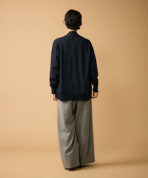 7-IDconcept / セブンアイディーコンセプト ニット・セーター | 《大きいサイズ》着流しロングカーディガン | 詳細5