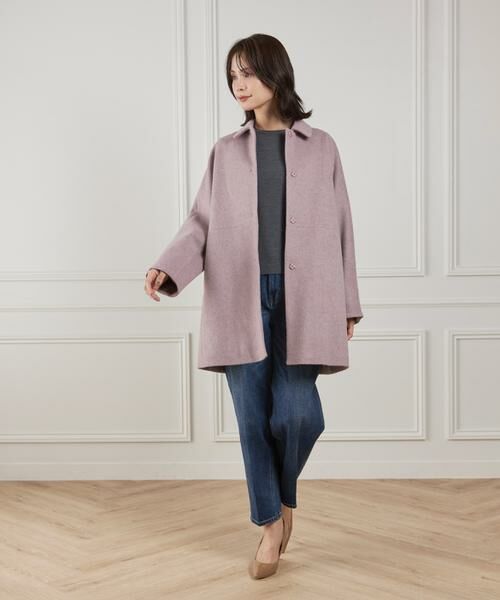 7-IDconcept / セブンアイディーコンセプト ステンカラーコート | 〈大きいサイズ〉ステンカラーコート | 詳細10