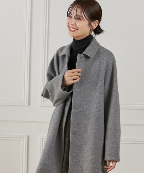 7-IDconcept / セブンアイディーコンセプト ステンカラーコート | 〈大きいサイズ〉ステンカラーコート | 詳細14