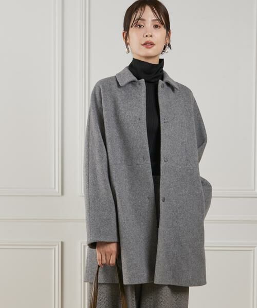 7-IDconcept / セブンアイディーコンセプト ステンカラーコート | 〈大きいサイズ〉ステンカラーコート | 詳細15