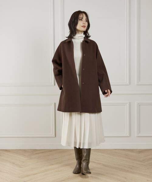 7-IDconcept / セブンアイディーコンセプト ステンカラーコート | 〈大きいサイズ〉ステンカラーコート | 詳細6