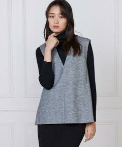 7-IDconcept / セブンアイディーコンセプト ベスト | Vネックプルオーバージレ