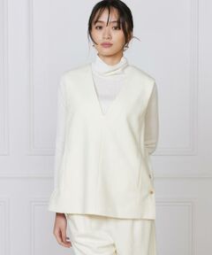 7-IDconcept / セブンアイディーコンセプト ベスト | Vネックプルオーバージレ