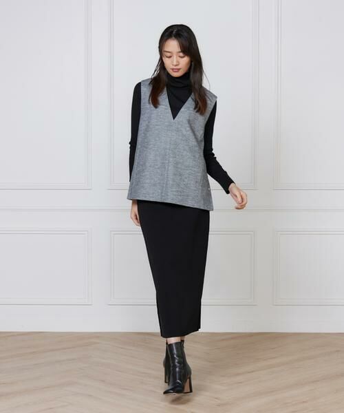 7-IDconcept / セブンアイディーコンセプト ベスト | Vネックプルオーバージレ | 詳細6