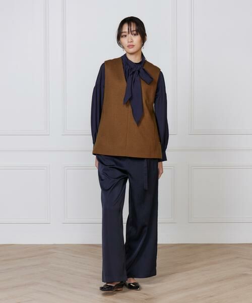 7-IDconcept / セブンアイディーコンセプト ベスト | Vネックプルオーバージレ | 詳細8