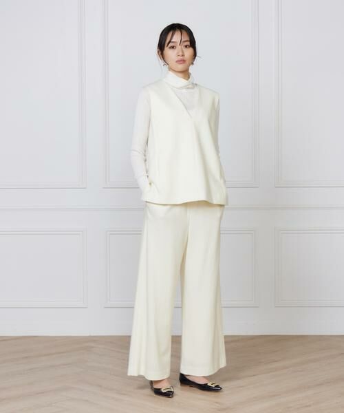 7-IDconcept / セブンアイディーコンセプト ベスト | 《大きいサイズ》Vネックプルオーバージレ | 詳細2