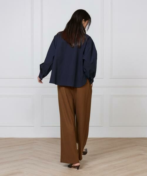 7-IDconcept / セブンアイディーコンセプト その他パンツ | 《大きいサイズ》ドロストストレートワイドパンツ | 詳細5