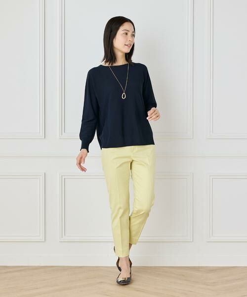 7-IDconcept / セブンアイディーコンセプト その他パンツ | 《大きいサイズ》コットンストレッチベーシックパンツ | 詳細10