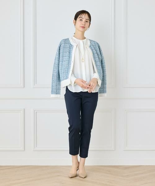 7-IDconcept / セブンアイディーコンセプト その他パンツ | 《大きいサイズ》コットンストレッチベーシックパンツ | 詳細12