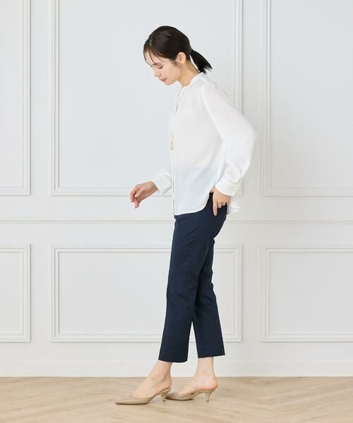 7-IDconcept / セブンアイディーコンセプト その他パンツ | 《大きいサイズ》コットンストレッチベーシックパンツ | 詳細15